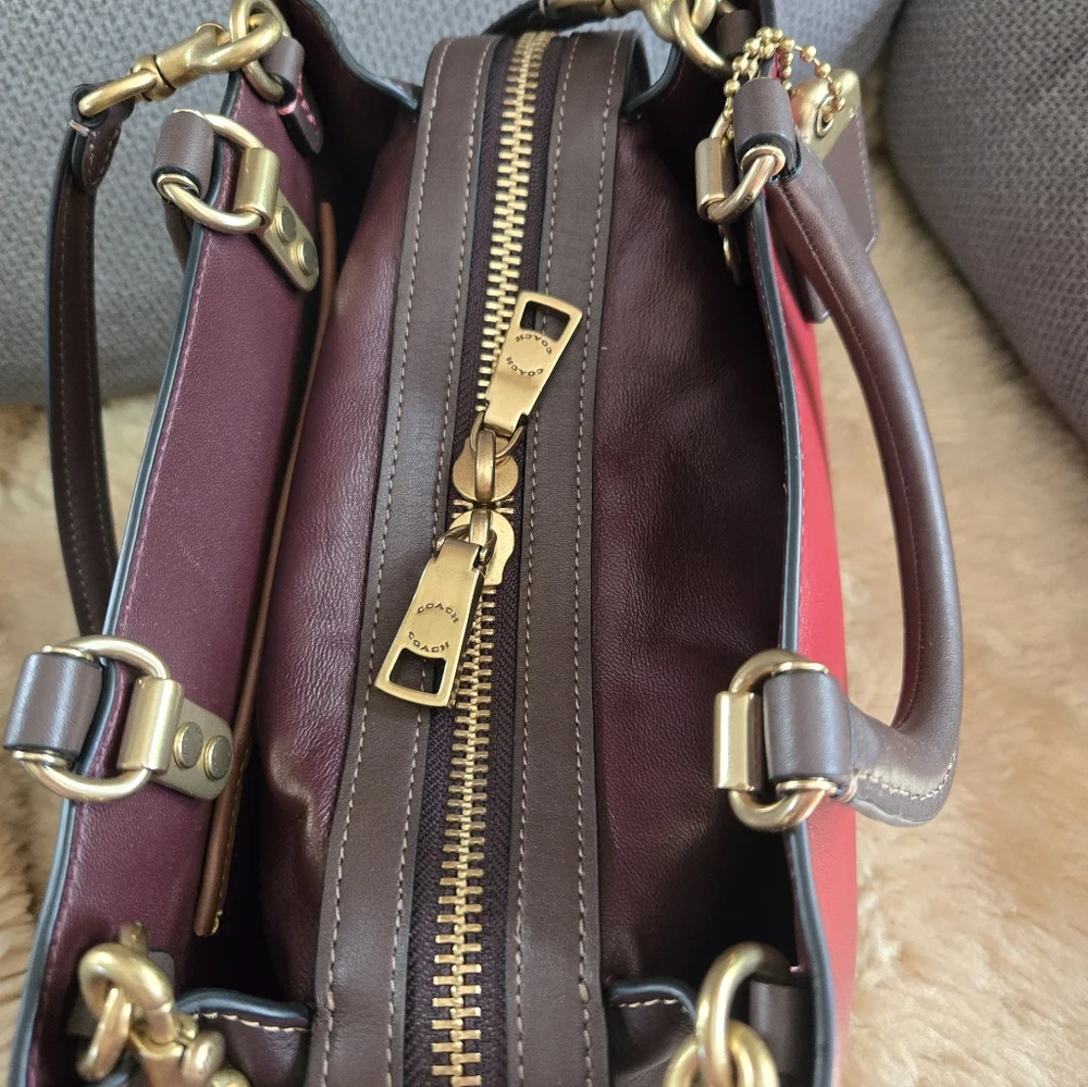 Coach Rogue Bag 25 In Colorblock - Picture 10 of 11